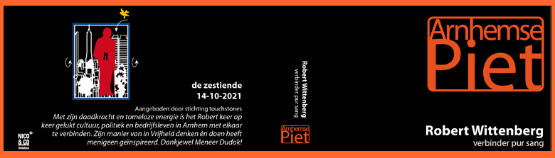 Paul Wijtvliet. Organisator, inspirator, mensenmens. De vijftiende Arnhemse Piet is voor Paul Wijtvliet. Aangeboden door artiesten en makers Theater Avenue Arnhem. Uit waardering voor zijn nietsontziende inzet om theater(makers) en publiek op menselijke wijze te verbinden.